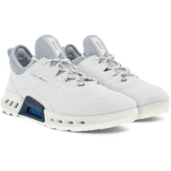 Ecco BIOM C4 Golf Shoes White/Grey 7 Ecco BIOM C4 Golf Shoes White/Grey -Ecco ecco biom c4 golf shoes white silver pair itempicture