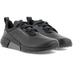 Ecco Biom H4 Golf Shoes Black/Black 11 Ecco Biom H4 Golf Shoes Black/Black -Ecco ecco biom h4 golf shoes black black pair itempicture