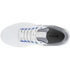Ecco Golf Core Golf Shoes White/Silver -Ecco ecco golf core golf shoes white silver top itempicture