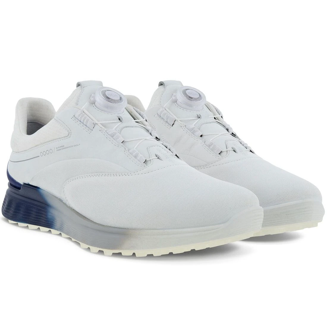 Ecco S-Three Boa Golf Shoes White/Blue Depths 4 Ecco S-Three Boa Golf Shoes White/Blue Depths - Image 4