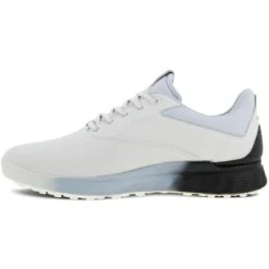 Ecco S-Three Golf Shoes White/Black/Air -Ecco ecco s three golf shoes white black air spine itempicture