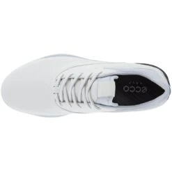Ecco S-Three Golf Shoes White/Black/Air -Ecco ecco s three golf shoes white black air top itempicture