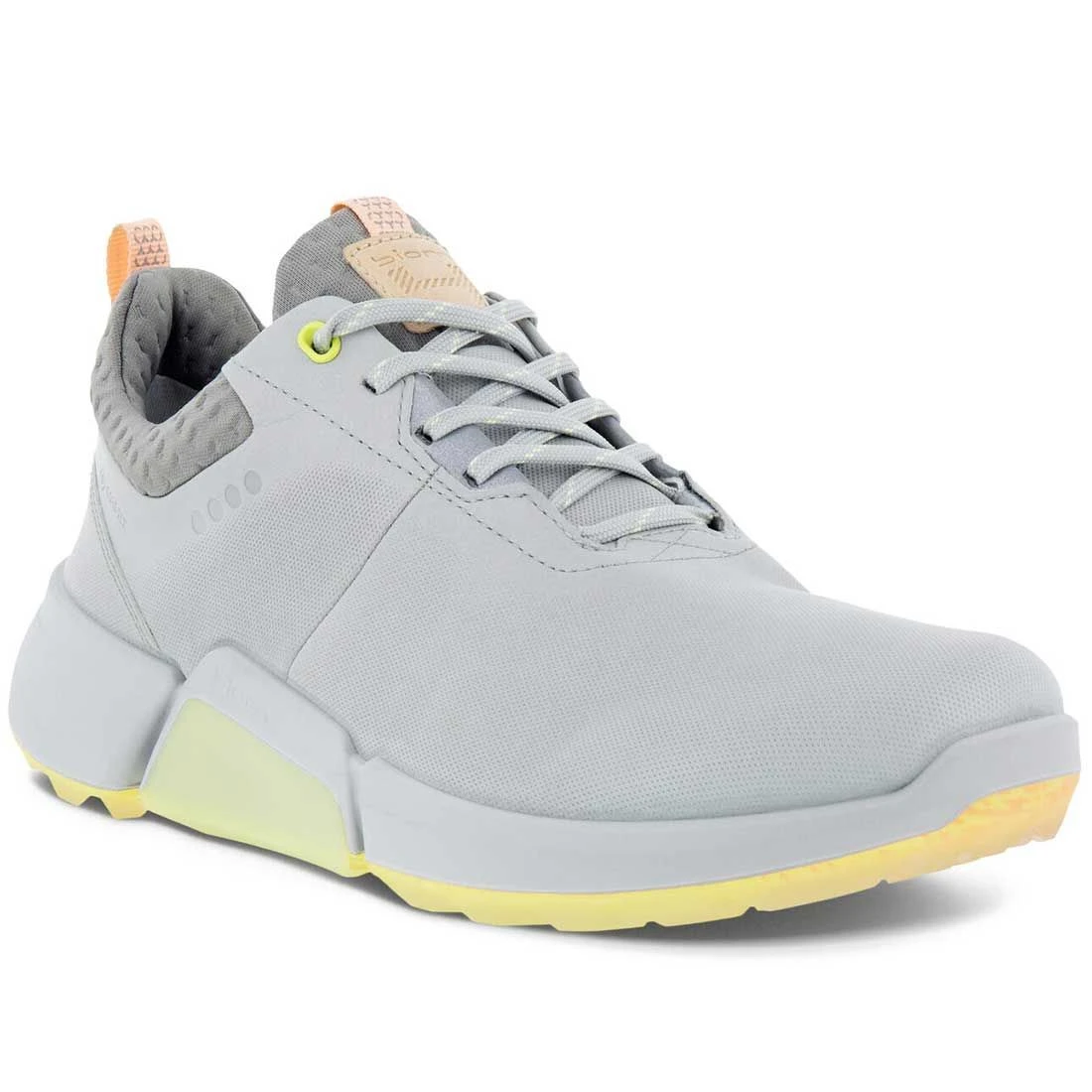 Ecco Women's BIOM H4 Golf Shoes Concrete/Peach Nectar 3 Ecco Women's BIOM H4 Golf Shoes Concrete/Peach Nectar - Image 3