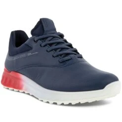 Ecco Women's S-Three Golf Shoes Marine/Hibiscus -Ecco ecco womens s three golf shoes marine hibiscus toe itempicture