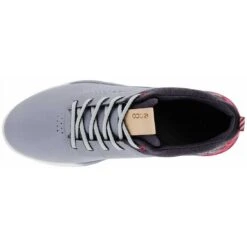Ecco Women's S-Three Golf Shoes Silver Grey/Dahlia -Ecco ecco womens s three golf shoes silver grey dahlia top itempicture